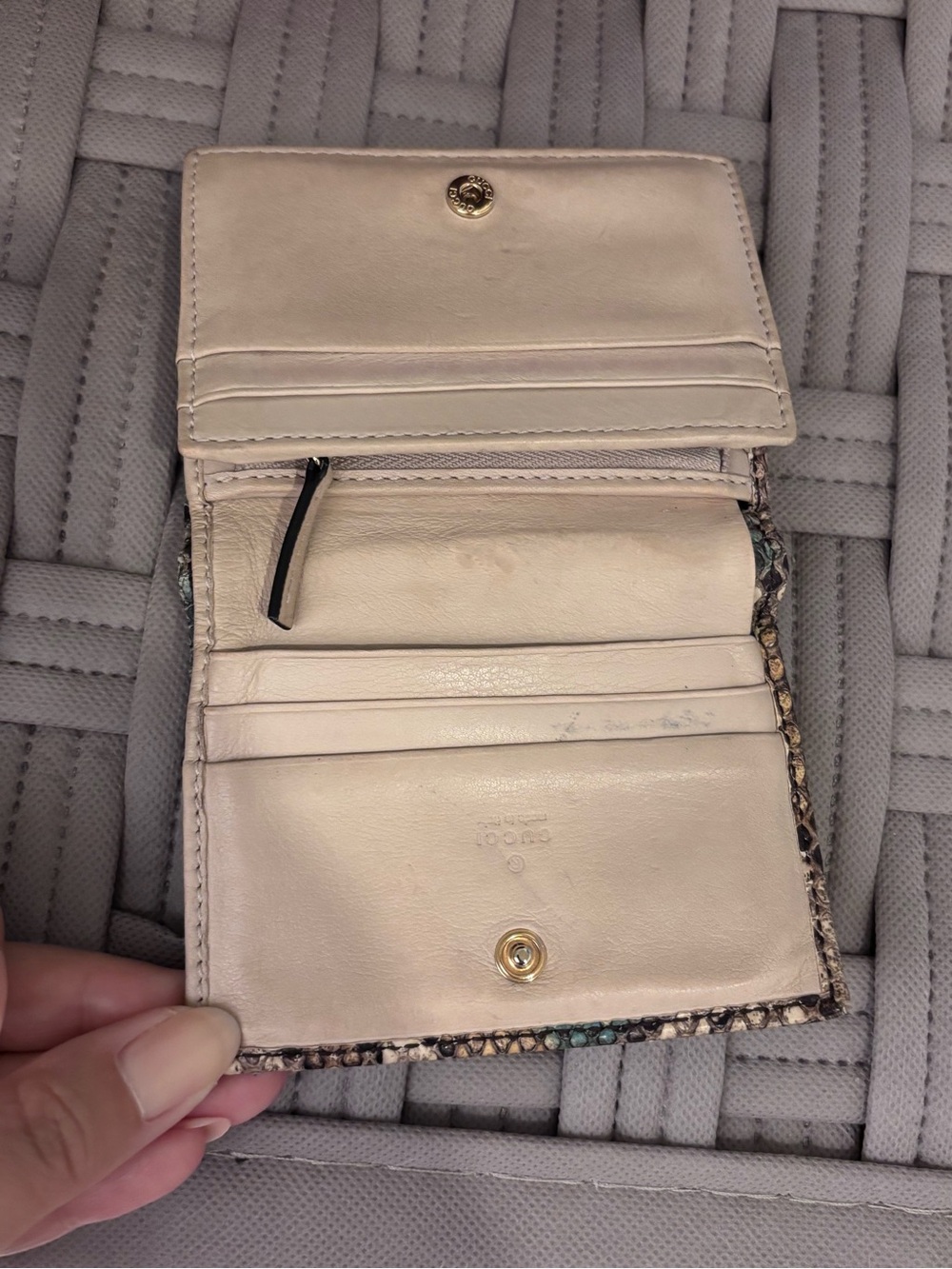 Gucci Marmont Python Wallet - Picture 4 of 10